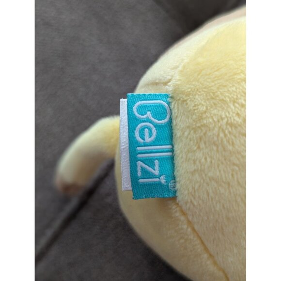 Yellow Bellzi Giraffe Plush Stuffed Animal Toy For Kids & Collectors - Picture 3 of 6